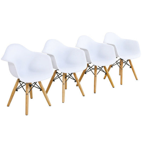 Load image into Gallery viewer, 5 Piece Kids Modern Round Table Chair Set
