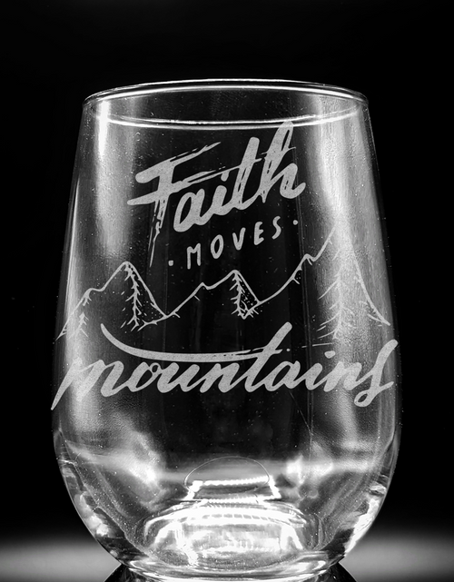 Load image into Gallery viewer, CHRISTIANITY Wine Glasses by LumEngrave
