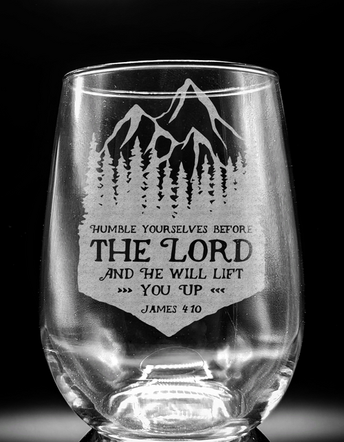 Load image into Gallery viewer, CHRISTIANITY Wine Glasses by LumEngrave
