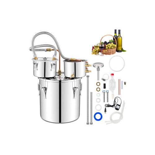 Load image into Gallery viewer, 5/10 Gal 22/38 L Water Alcohol Distiller for DIY Whisky-5 Gal
