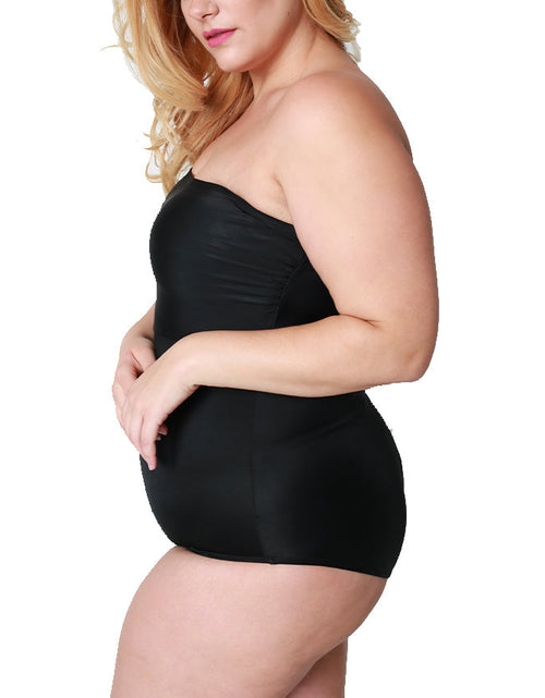 Load image into Gallery viewer, InstantFigure Shapewear Curvy Bandeau Brief with hook &amp; eye WBS012C by InstantFigure INC
