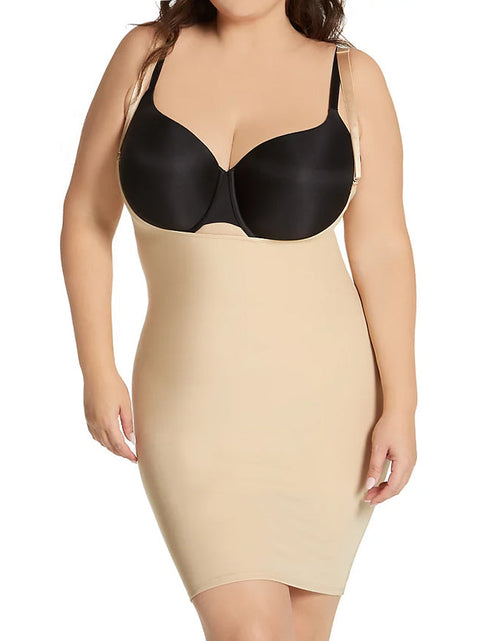 Load image into Gallery viewer, InstantFigure Underbust Curvy Tank Dress w/ Adjustable Bra Straps WDS40151C by InstantFigure INC

