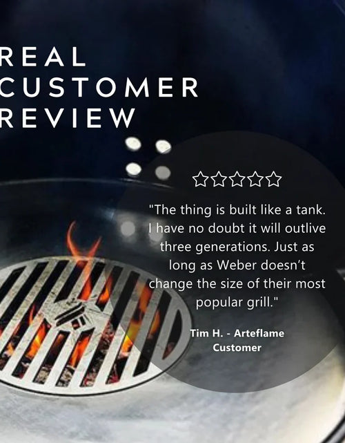 Load image into Gallery viewer, Arteflame Weber 18" Griddle: Elevate Your Outdoor Cooking Experience by Arteflame Outdoor Grills
