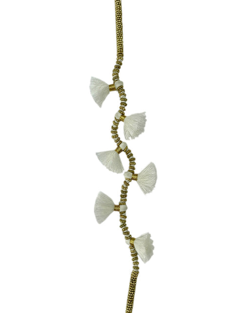 Load image into Gallery viewer, Krisha Tassel Necklace by SLATE + SALT
