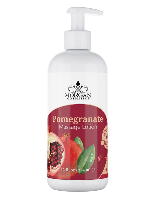 Load image into Gallery viewer, Morgan Cosmetics Massage Lotion Pomegranate 12 oz by Morgan Cosmetics
