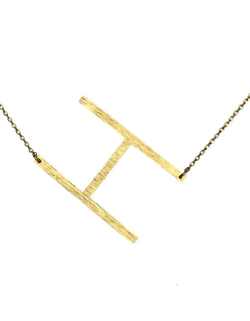 Load image into Gallery viewer, Monogram Collection Initial Necklace by Ellisonyoung.com
