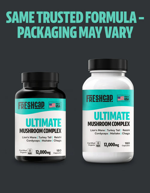 Load image into Gallery viewer, Organic Mushroom Complex Supplement Capsules
