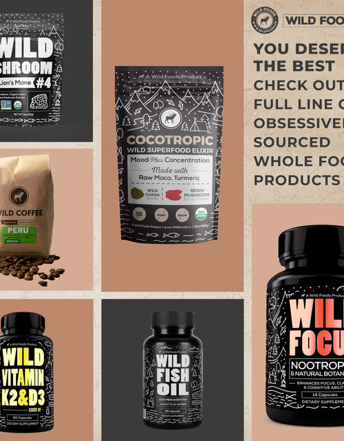 Load image into Gallery viewer, Wild Vitamin K2 &amp; D3 Case of 12 by Wild Foods
