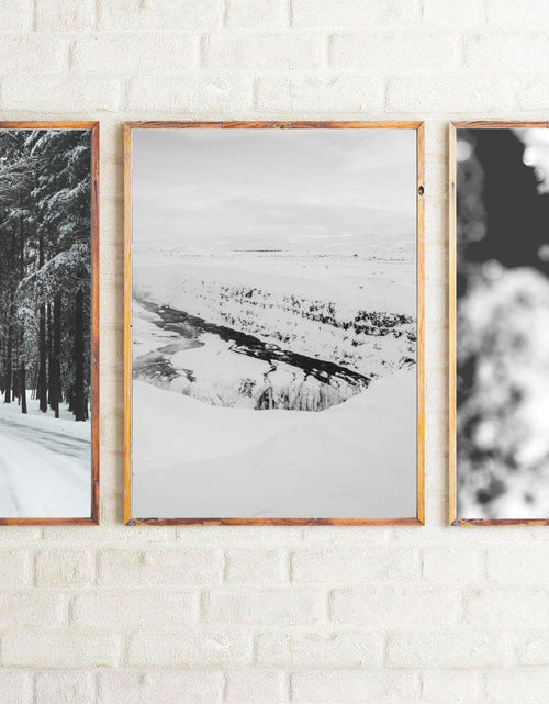 Load image into Gallery viewer, Winter Settings Photography Room Simple Wall Decor 3 Print Set by WinsterCreations™ Official Store
