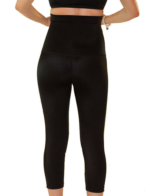 Load image into Gallery viewer, InstantFigure Hi-Waist Double Control Capri Leggings WPL017 by InstantFigure INC
