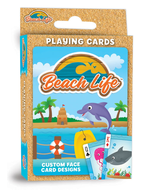 Load image into Gallery viewer, Beach Life Playing Cards - 54 Card Deck by MasterPieces Puzzle Company INC

