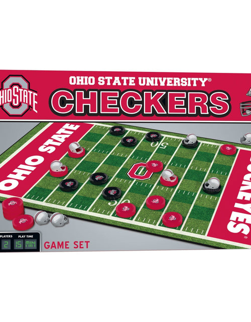 Load image into Gallery viewer, Ohio State Buckeyes Checkers Board Game by MasterPieces Puzzle Company INC
