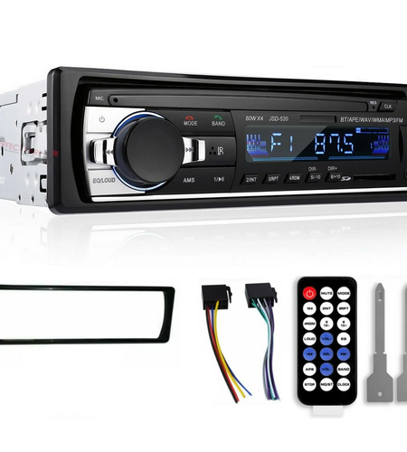 Bluetooth Car Stereo Audio In-Dash FM Aux Input Receiver SD USB MP3 Radio Player