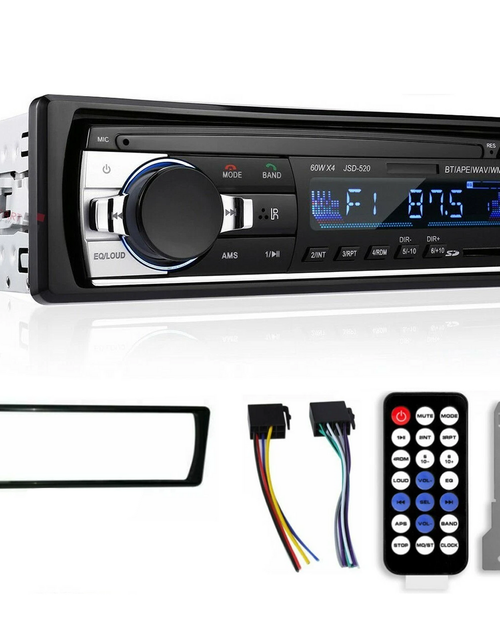Load image into Gallery viewer, Bluetooth Car Stereo Audio In-Dash FM Aux Input Receiver SD USB MP3 Radio Player
