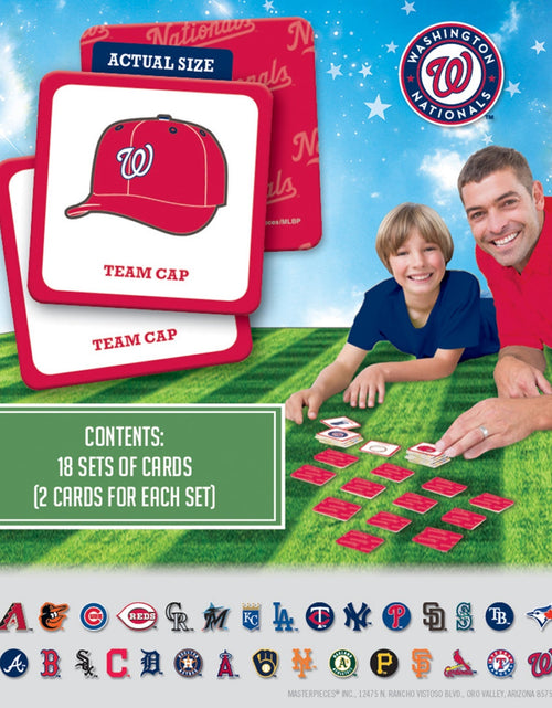 Load image into Gallery viewer, Washington Nationals Matching Game by MasterPieces Puzzle Company INC
