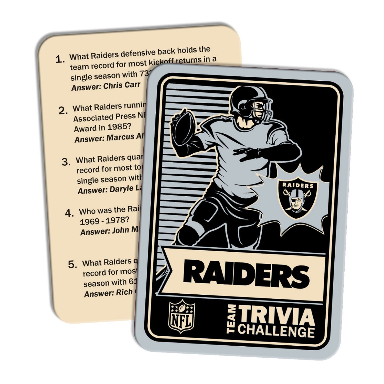 Las Vegas Raiders Trivia Challenge by MasterPieces Puzzle Company INC