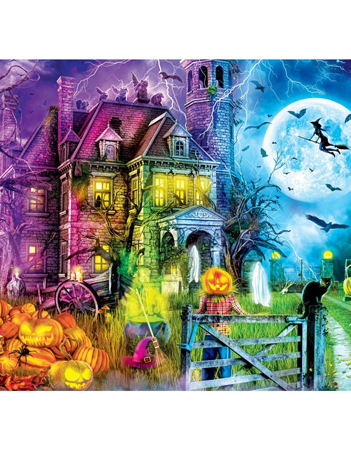 Load image into Gallery viewer, Halloween Glow in the Dark - Spooky Night 100 Piece Jigsaw Puzzle by MasterPieces Puzzle Company INC
