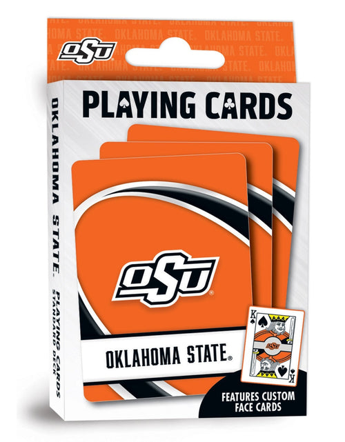 Load image into Gallery viewer, Oklahoma State Cowboys Playing Cards - 54 Card Deck by MasterPieces Puzzle Company INC
