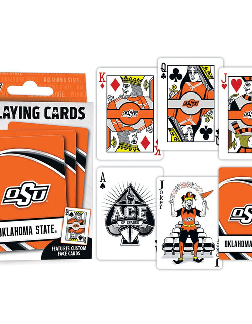 Load image into Gallery viewer, Oklahoma State Cowboys Playing Cards - 54 Card Deck by MasterPieces Puzzle Company INC
