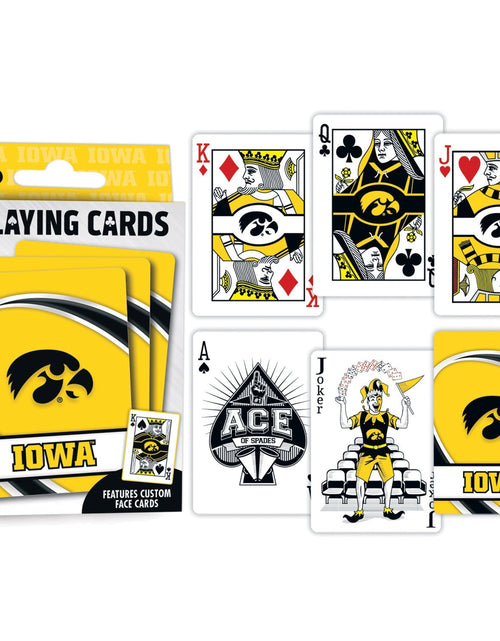 Load image into Gallery viewer, Iowa Hawkeyes Playing Cards - 54 Card Deck by MasterPieces Puzzle Company INC
