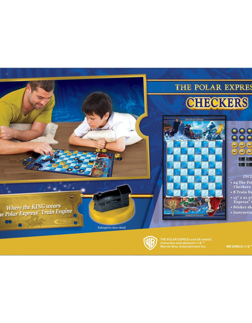 Load image into Gallery viewer, The Polar Express Checkers Board Game by MasterPieces Puzzle Company INC
