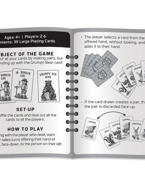 Load image into Gallery viewer, Jr. Ranger Grumpy Old Bear Card Game by MasterPieces Puzzle Company INC
