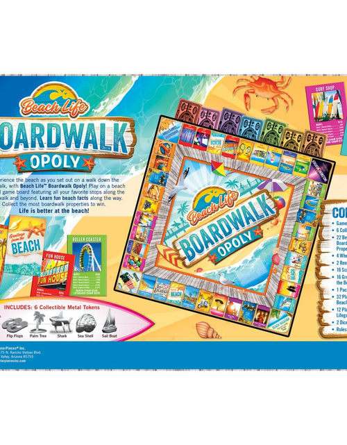 Load image into Gallery viewer, Beach Life - Boardwalk Opoly by MasterPieces Puzzle Company INC
