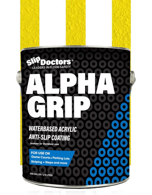 Load image into Gallery viewer, Alpha Grip Non-Slip Stripe and Athletic Court Paint by SlipDoctors

