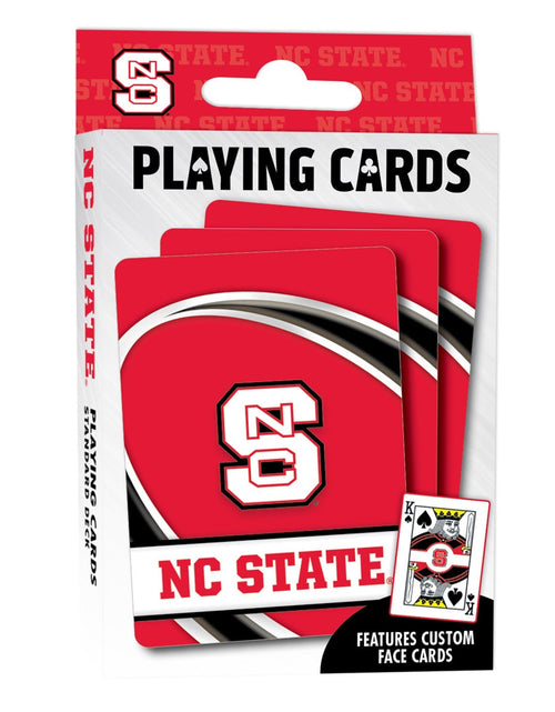 Load image into Gallery viewer, NC State Wolfpack Playing Cards - 54 Card Deck by MasterPieces Puzzle Company INC
