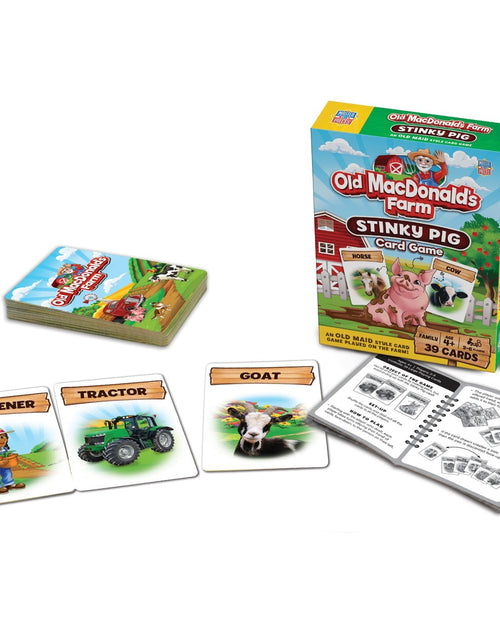 Load image into Gallery viewer, Old MacDonald's Farm - Stinky Pig Card Game by MasterPieces Puzzle Company INC
