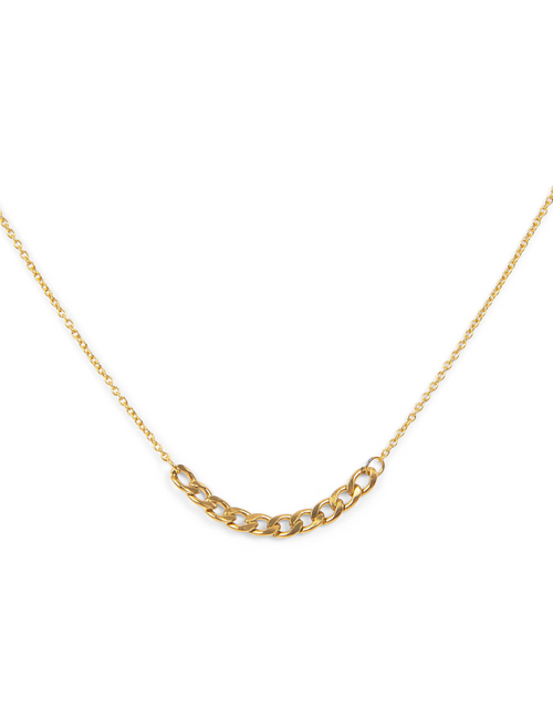 Load image into Gallery viewer, Combo Chain Classic Gold Necklace by ETHICGOODS
