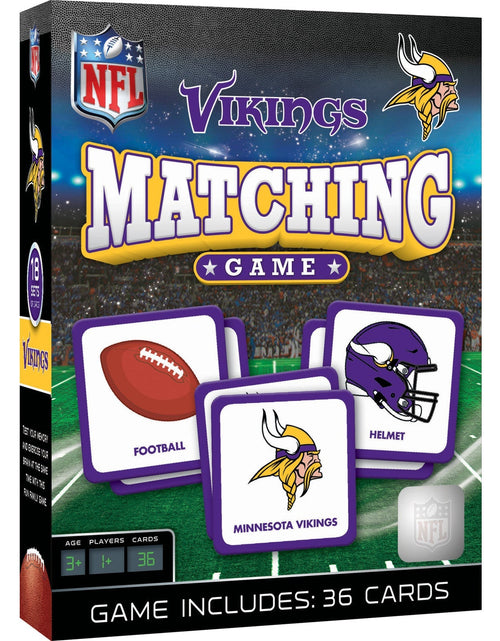 Load image into Gallery viewer, Minnesota Vikings Matching Game by MasterPieces Puzzle Company INC
