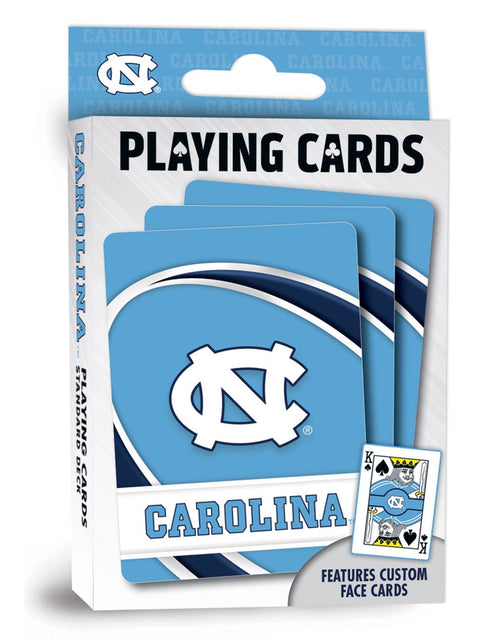 Load image into Gallery viewer, UNC Tar Heels Playing Cards - 54 Card Deck by MasterPieces Puzzle Company INC
