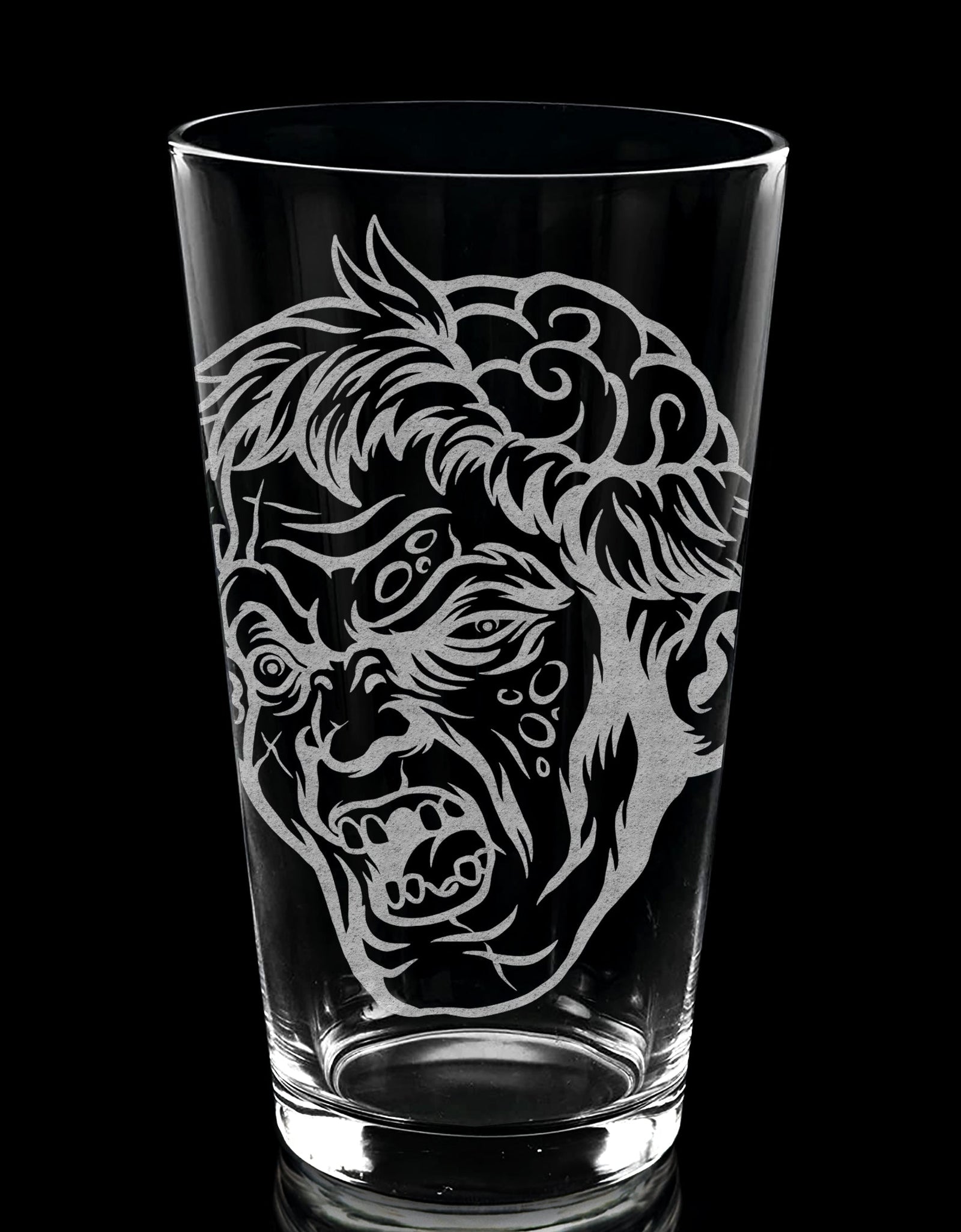 HALLOWEEN Pint Glasses by LumEngrave