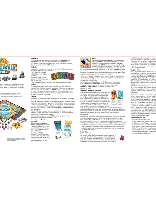 Load image into Gallery viewer, Beach Life - Boardwalk Opoly by MasterPieces Puzzle Company INC
