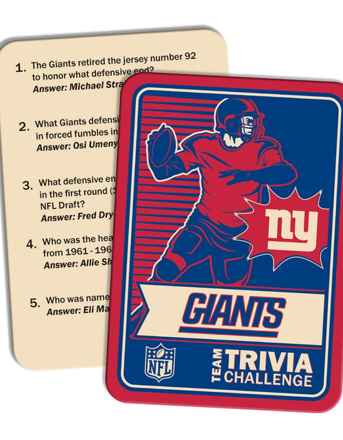 Load image into Gallery viewer, New York Giants Trivia Challenge by MasterPieces Puzzle Company INC
